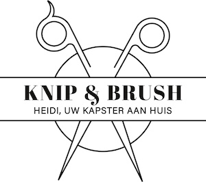 Logo knip & brush